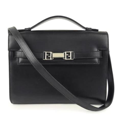 fendi leather briefcase|fendi genuine leather handbags.